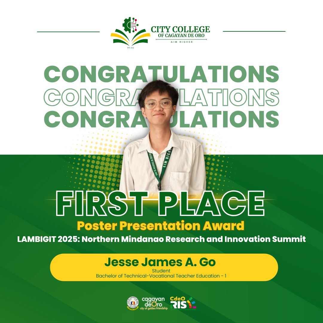 Congratulations Jesse James Go