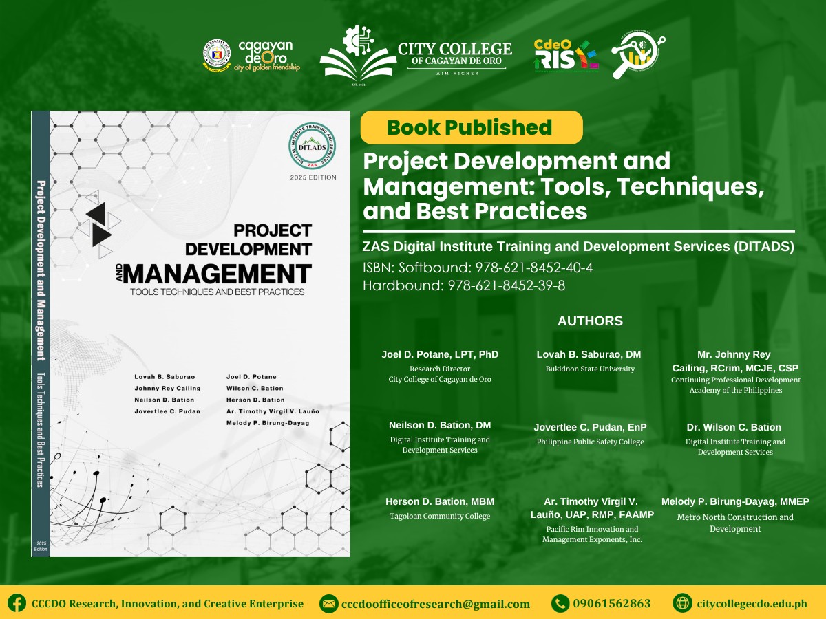 Dr. Joel D. Potane and Co-Authors Book Release