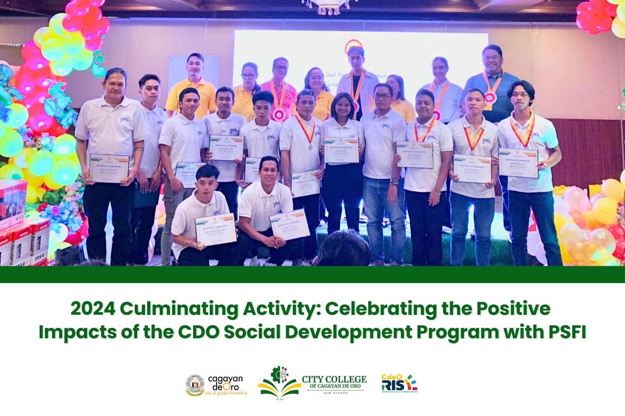 2024 Culminating Activity of CDO Social Development Program