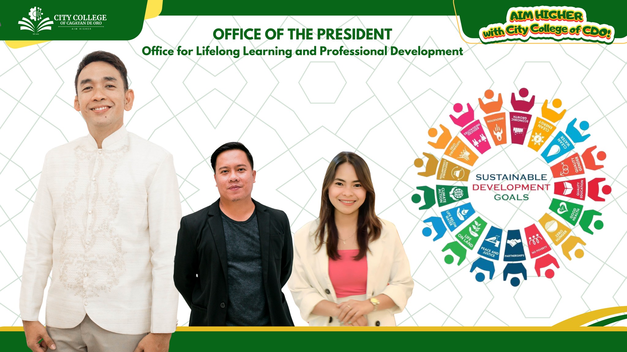 City College of CDO Commitment to SDGs