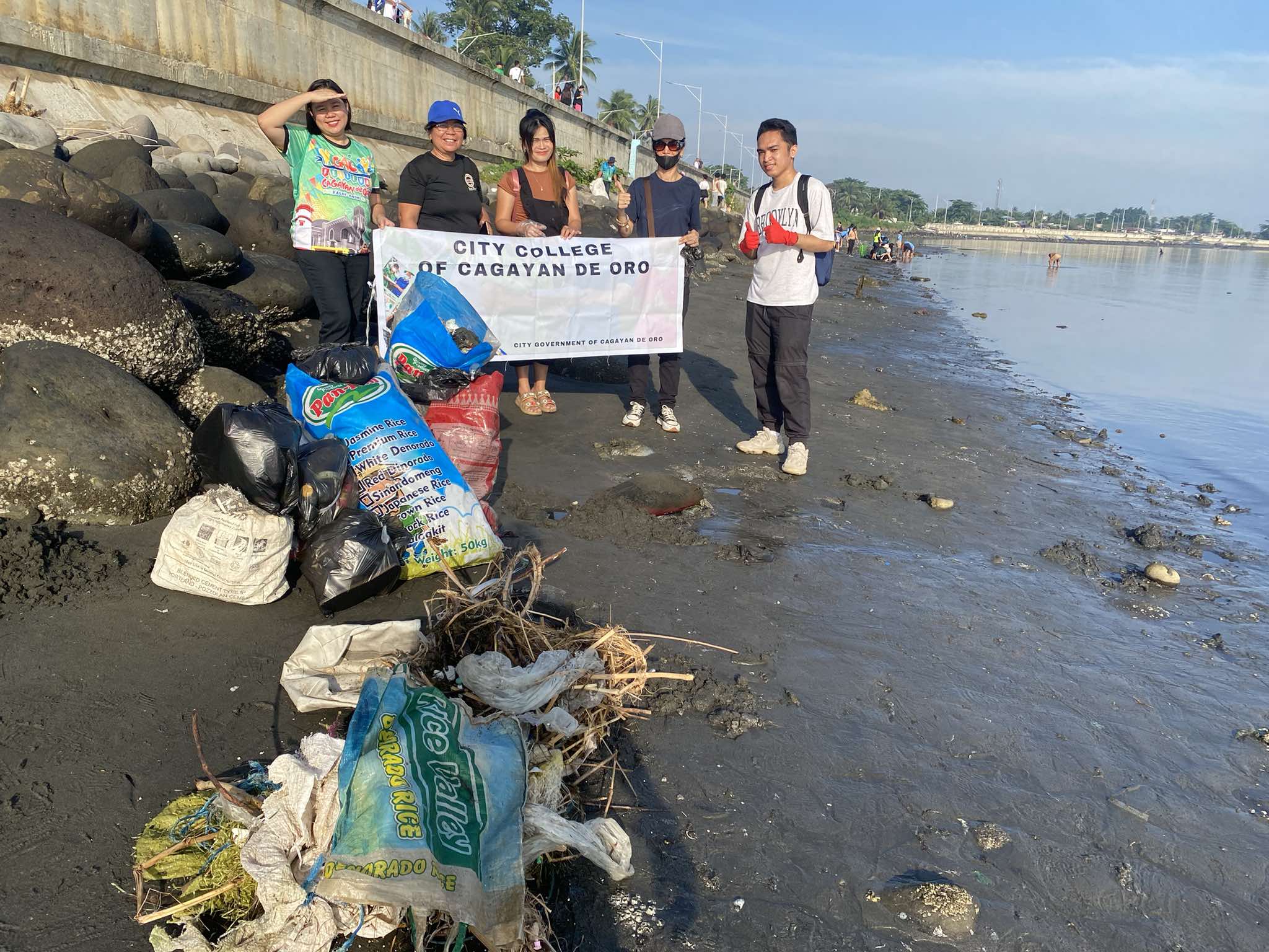 City College of CDO Mangrove Planting Activity