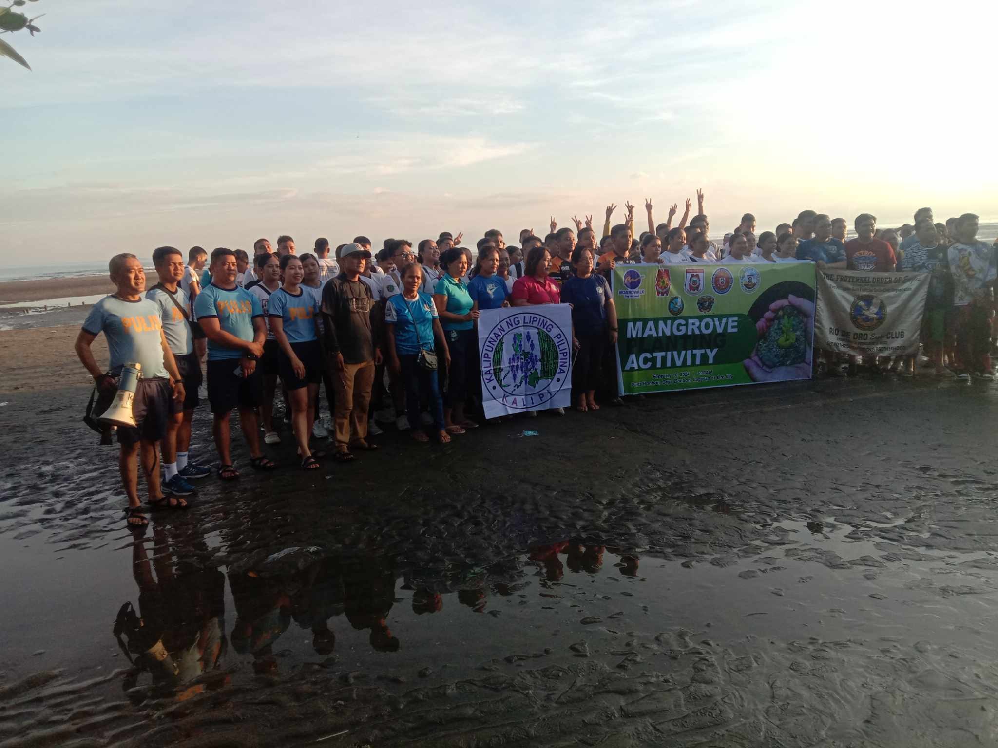 City College of CDO Mangrove Planting Activity