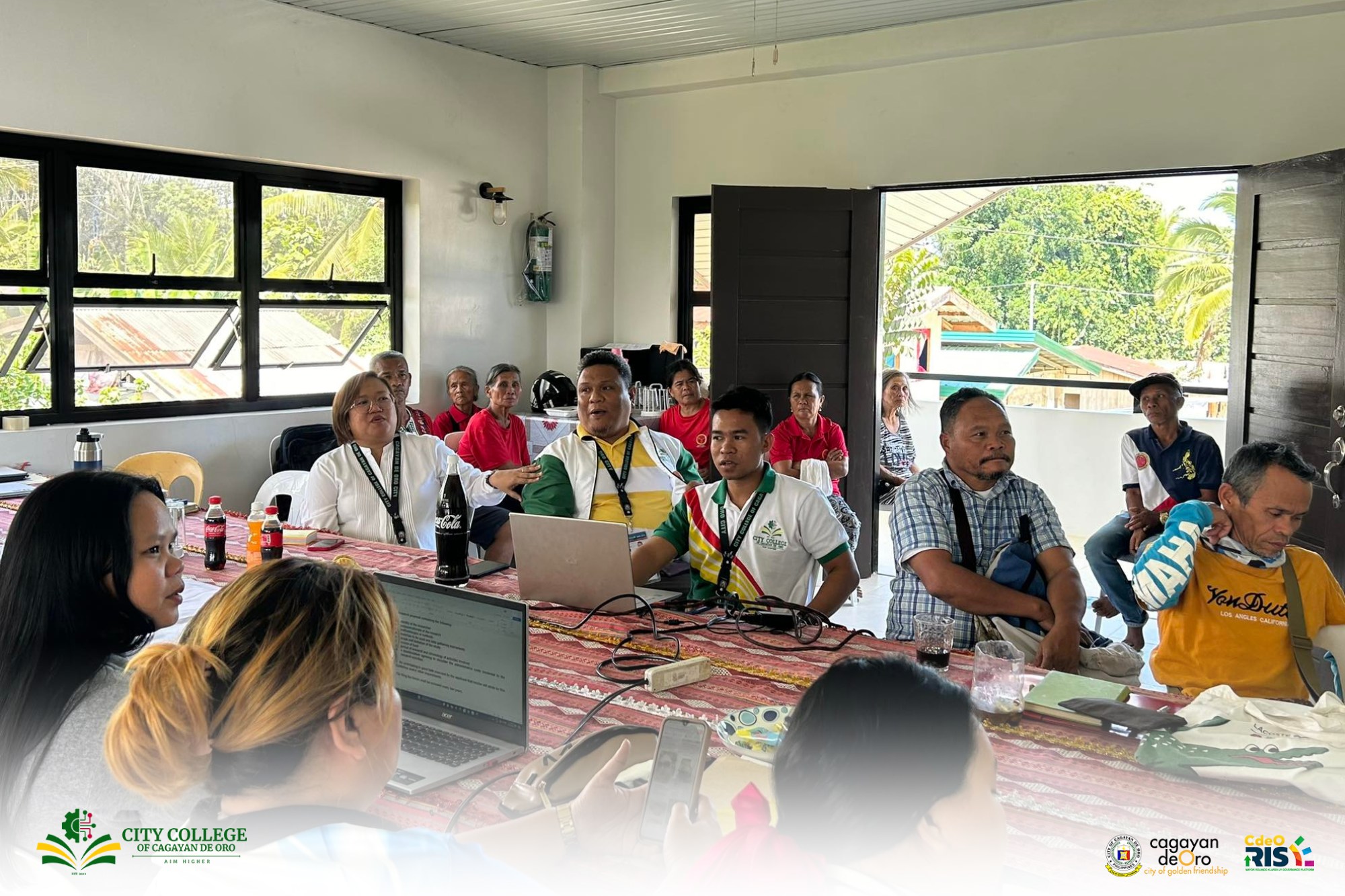 City College of CDO Earthquake Drill Participants