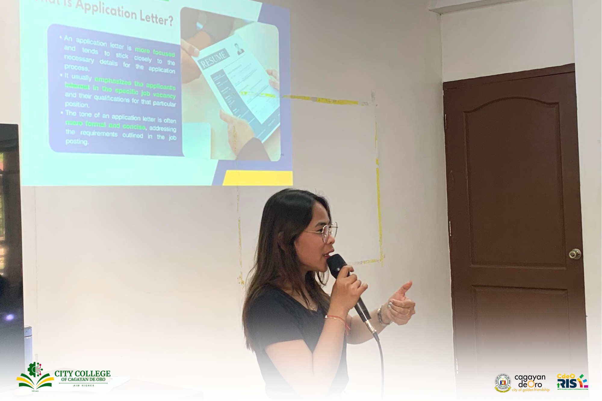 City College of Cagayan de Oro Tech-Voc trainees participate in AGAK Career Mentorship Program